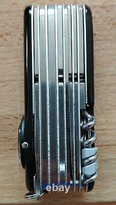 Swiss Army Knife Victorinox Supertimer black with Box and papers rare