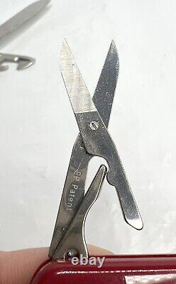 Swiss Army Knifes Lot of 3 Wenger Belmont Victornix Fish Etching Vintage