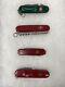 Swiss Army Knives Mixed Lot of 4