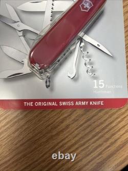 Swiss Army Original Knife, Red, 15 FunctionsVictorinox, Purchased In SWITZERLAND