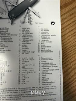 Swiss Army Original Knife, Red, 15 FunctionsVictorinox, Purchased In SWITZERLAND