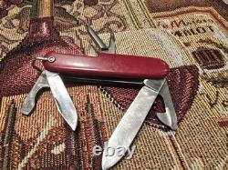 Swiss Army Victorinox Officier Suisse Switzerland National Ski Patrol Knife Rare