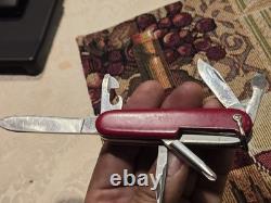 Swiss Army Victorinox Officier Suisse Switzerland National Ski Patrol Knife Rare