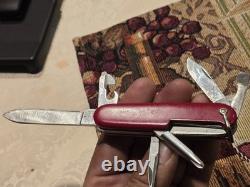 Swiss Army Victorinox Officier Suisse Switzerland National Ski Patrol Knife Rare