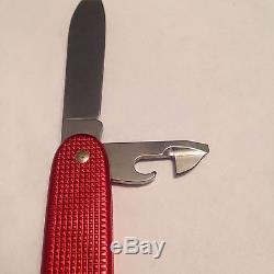 Swiss Army Victorinox Rostfrei Soldier Knife (Red / Limited Edition / Rare)