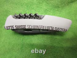Swiss Army type 95mm Knife Lutte Alpine wrestling 3 layer SWIZA rare in US