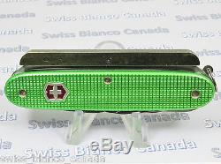 Swiss Bianco Exclusive Firesteel Victorinox Farmer Green Alox Swiss Army Knife
