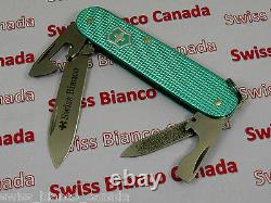 Swiss Bianco Exclusive Victorinox Cadet Turquoise Alox Swiss Army Knife