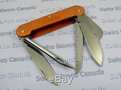 Swiss Bianco Exclusive Victorinox Castaway Orange Alox Swiss Army Knife