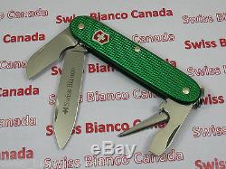Swiss Bianco Exclusive Victorinox Electrician Kelly Green Alox Swiss Army Knife