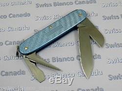 Swiss Bianco Exclusive Victorinox Electrician Sky Blue Alox Swiss Army Knife