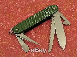Swiss Bianco Exclusive Victorinox Farmer OD Green Alox Swiss Army Knife