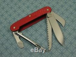 Swiss Bianco Exclusive Victorinox First Mate All Red Alox Swiss Army Knife