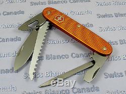 Swiss Bianco Exclusive Victorinox Midshipman Orange Alox Swiss Army Knife