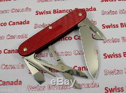 Swiss Bianco Exclusive Victorinox Pioneer X Red Alox Swiss Army Knife no Keyring