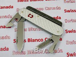 Swiss Bianco Special Victorinox Firesteel Cadet Silver Alox Swiss Army Knife