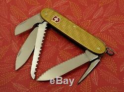 Swiss Bianco Victorinox Electrician Carver Coyote Brown Alox Swiss Army Knife
