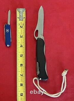 Swiss Victorinox Standard Issue Army Knife & Small Victorinox Pocket Knife