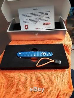 Swiss army knife Pioneer X Blue Limited Edition alox