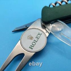 Swiza Rolex Swiss Army Golf Tool Ball Marker Knife