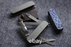 TC4 Handle 65mm Victorinox Swiss Army Nail Clip 580 Knife EDC multi-role Knife