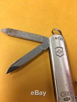 TIFFANY & CO 925 Sterling Silver SWISS ARMY POCKET KNIFE