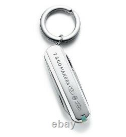 TIFFANY & CO Makers Swiss Army Knife in Sterling Silver NEW AUTHENTIC RECEIPT