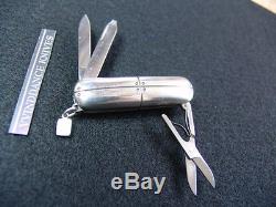 Tiffany & Co-streamerica-rare-sterling Silver-victorinox Blades-swiss Army Knife