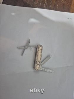 TIFFANY & CO Sterling 925/750 Victorinox SWISS ARMY Pocket Knife/Key Chain