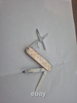 TIFFANY & CO Sterling 925/750 Victorinox SWISS ARMY Pocket Knife/Key Chain