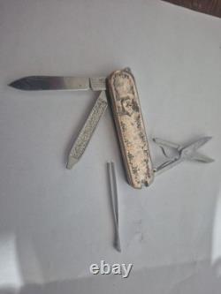 TIFFANY & CO Sterling 925/750 Victorinox SWISS ARMY Pocket Knife/Key Chain