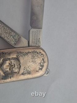 TIFFANY & CO Sterling 925/750 Victorinox SWISS ARMY Pocket Knife/Key Chain