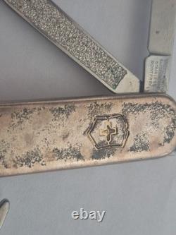 TIFFANY & CO Sterling 925/750 Victorinox SWISS ARMY Pocket Knife/Key Chain