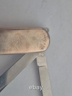 TIFFANY & CO Sterling 925/750 Victorinox SWISS ARMY Pocket Knife/Key Chain