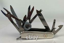 TIFFANY & CO Sterling Silver Champ Swiss Army Multi Tool Knife Mono 925 750 18k