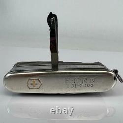 TIFFANY & CO Sterling Silver Champ Swiss Army Multi Tool Knife Mono 925 750 18k