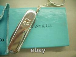 TIFFANY & CO x VICTORINOX Swiss Army Knife Sterling Silver 925 WithBox