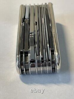 TIFFANY & Co. SWISS ARMY KNIFE 925 & 18k MULTITOOL ESTATE FIND NIB 3.5