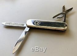 TIFFANY & Co. Sterling SILVER Victorinox Swiss Army Pocket KNIFE 925 750 Gold