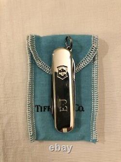 TIFFANY & Co. Sterling Silver Victorinox Swiss Army Pocket Knife 925