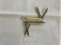 TIFFANY & Co. Sterling Silver Victorinox Swiss Army Pocket Knife 925 initials KL
