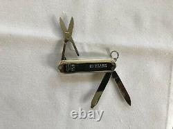 TIFFANY & Co. Sterling Silver Victorinox Swiss Army Pocket Knife 925 initials KL