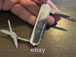 TIFFANY & Co. X VICTORINOX Swiss Army Knife Silver Vintage USED-beautiful