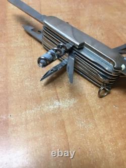 TIFFANY Victorinox Sterling 925 Silver Champ 750 18K Swiss Army knife Multi-tool