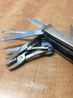 TIFFANY Victorinox Sterling 925 Silver Champ 750 18K Swiss Army knife Multi-tool