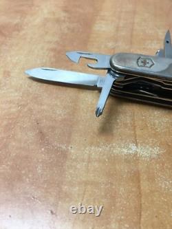 TIFFANY Victorinox Sterling 925 Silver Champ 750 18K Swiss Army knife Multi-tool