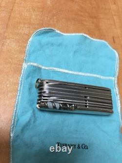 TIFFANY Victorinox Sterling 925 Silver Champ 750 18K Swiss Army knife Multi-tool