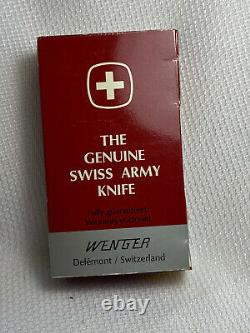 The Genuine Swiss Army Knife Wenger Matterhorn 16927 Multi Tool In Box With Papers