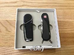 The Wenger 85mm Swiss Army Knife Lighter HYDOR Knife Gift Set soft touch