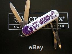 Three STAR WARS Victorinox'Classic' Swiss Army Knives -May the 4th is Coming